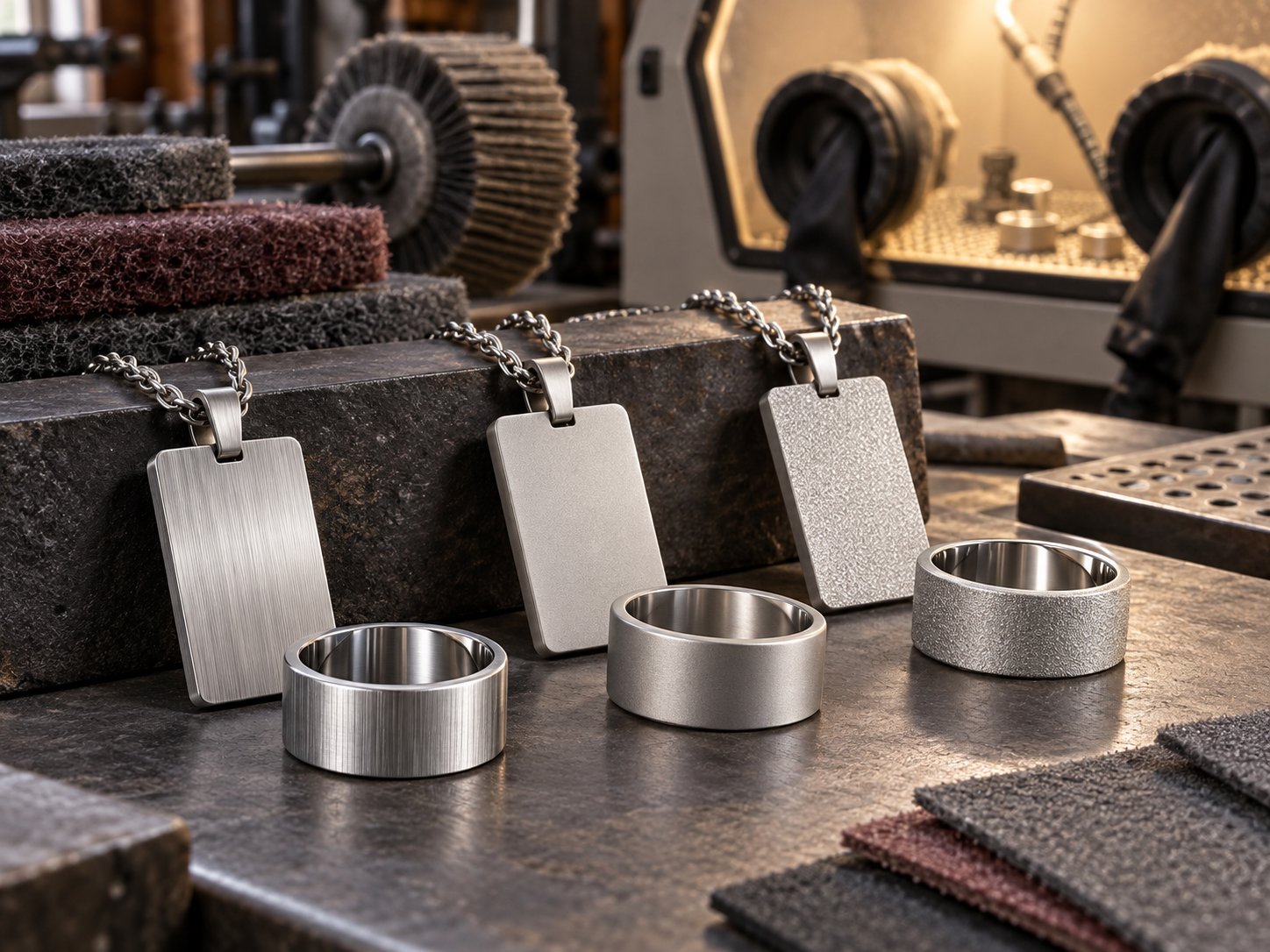 Export packing of stainless steel jewelry